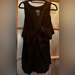 Torrid Black cold shoulder Sleeve top